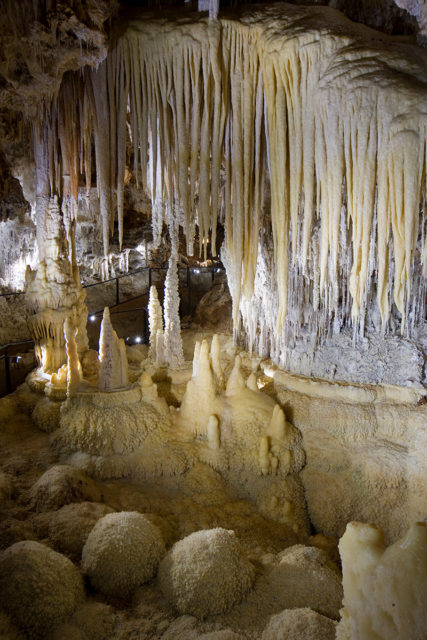 calcite Anecat Grottes de France grotte de clamouse Hérault