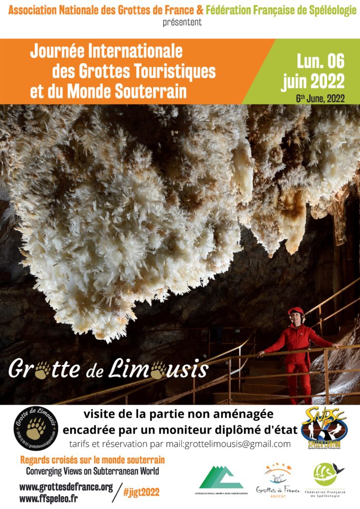JIGT2022 Évènements Journée Internationale des Grottes Touristiques et du Monde Souterrain